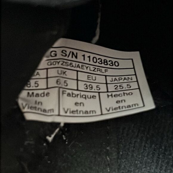 Ugg Valory Leather & Suede Wedge Ankle Boot Bootie 8.5 - Picture 13 of 14